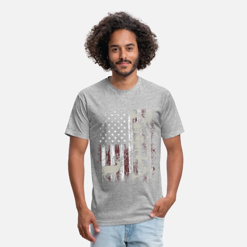 American Flag Bowhunting Bow Archery Deer Hunter