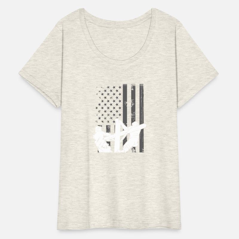 American Flag Line Usa Patriotic Cable Lines