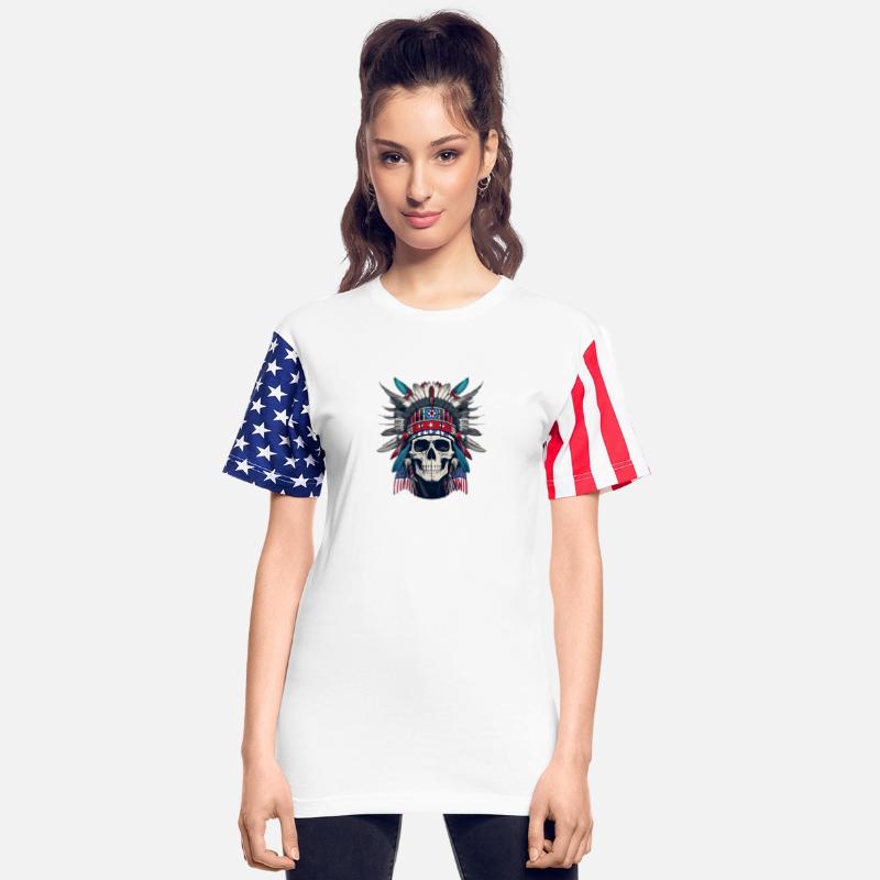 American Skull 4th of July