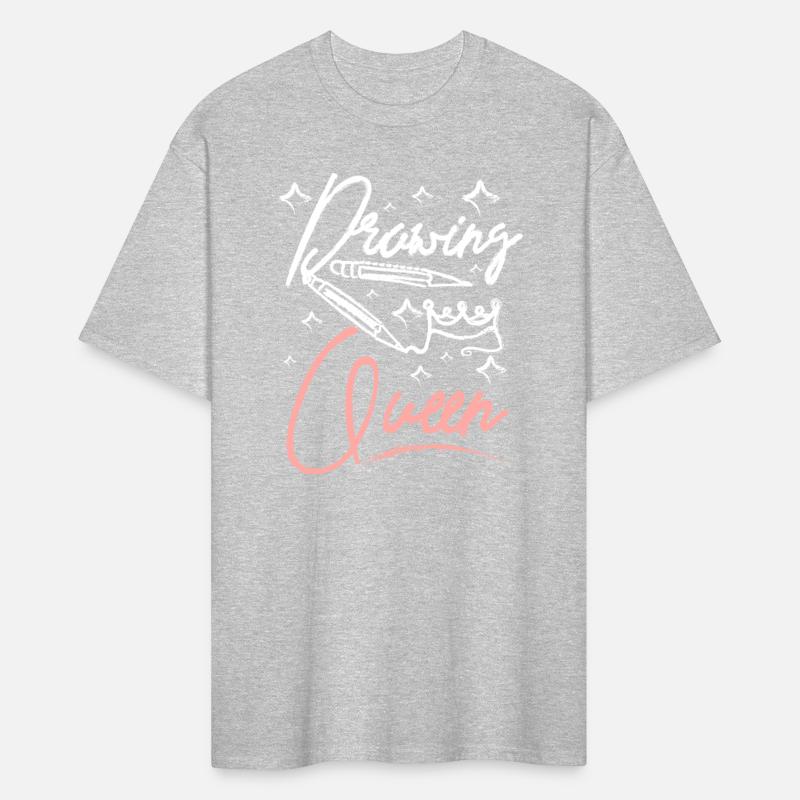 Artist Girl Drawing Queen