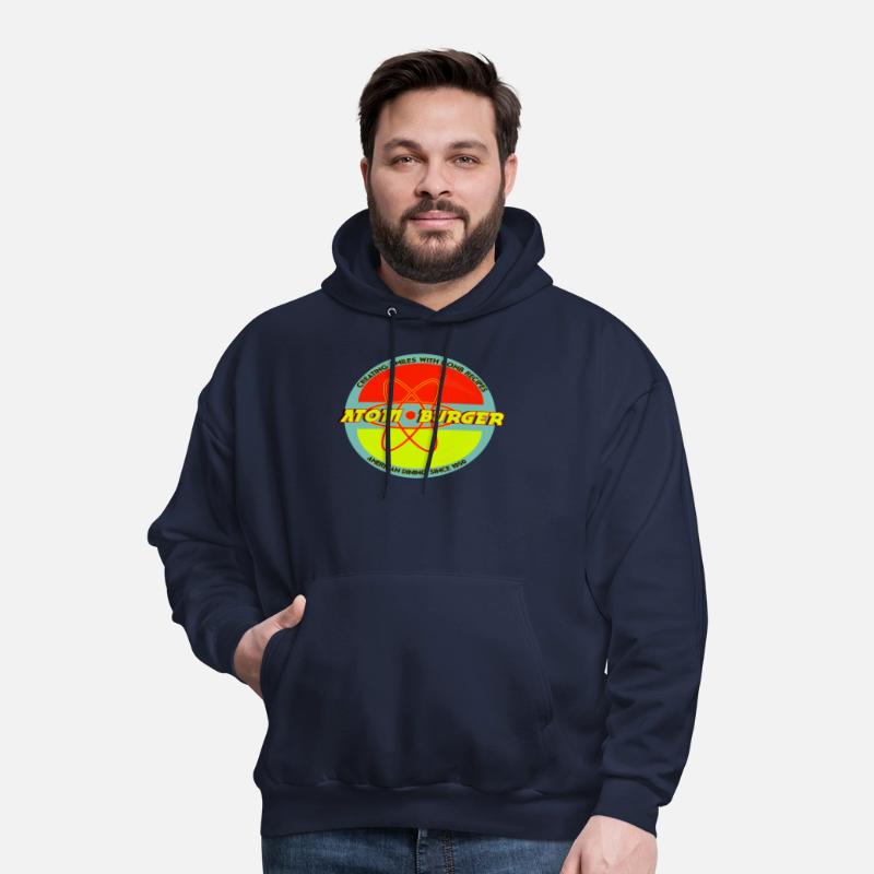 Atom Burger Retro Style