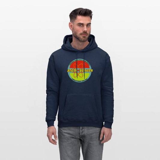 Atom Burger Retro Style