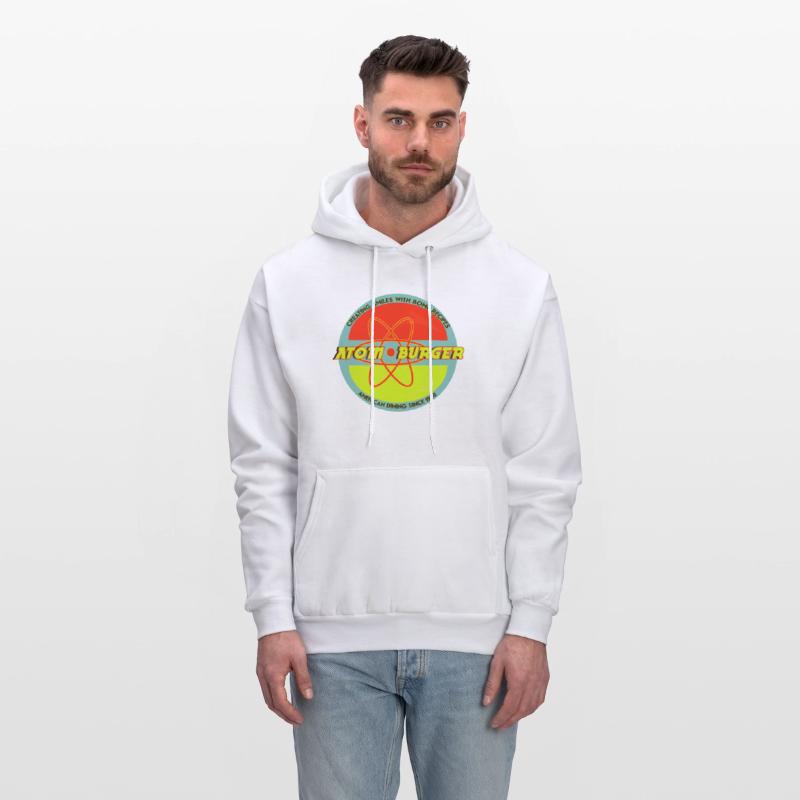 Atom Burger Retro Style