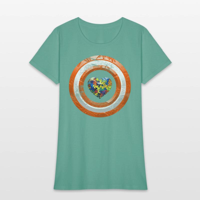 Autism Awareness Autistic Diversity Heart