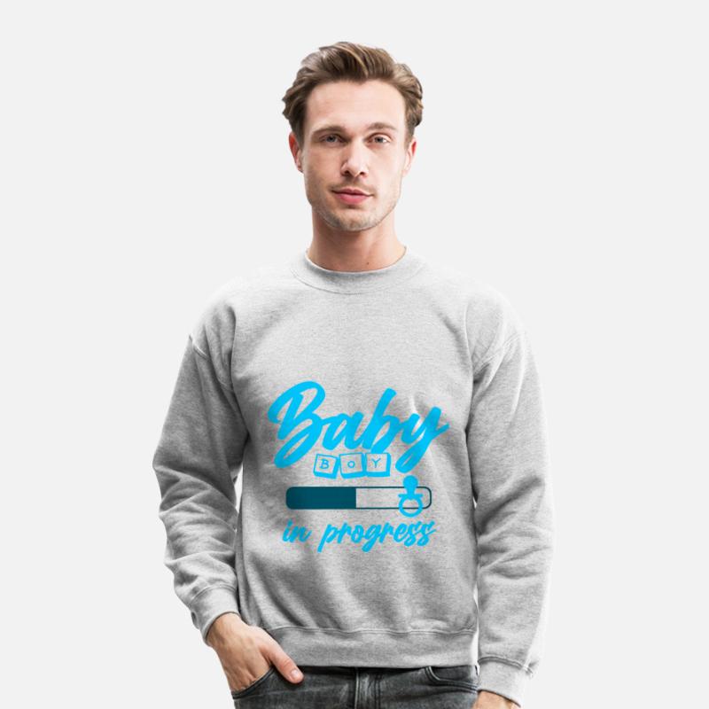 Baby boy in progress