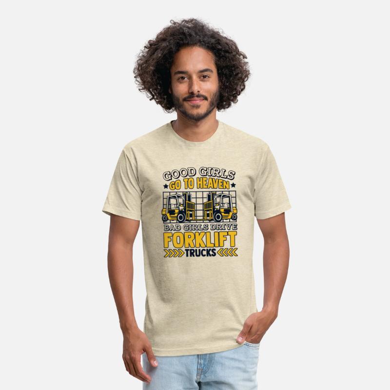 Bad Girls Drive Forklift Trucks Lift Truck