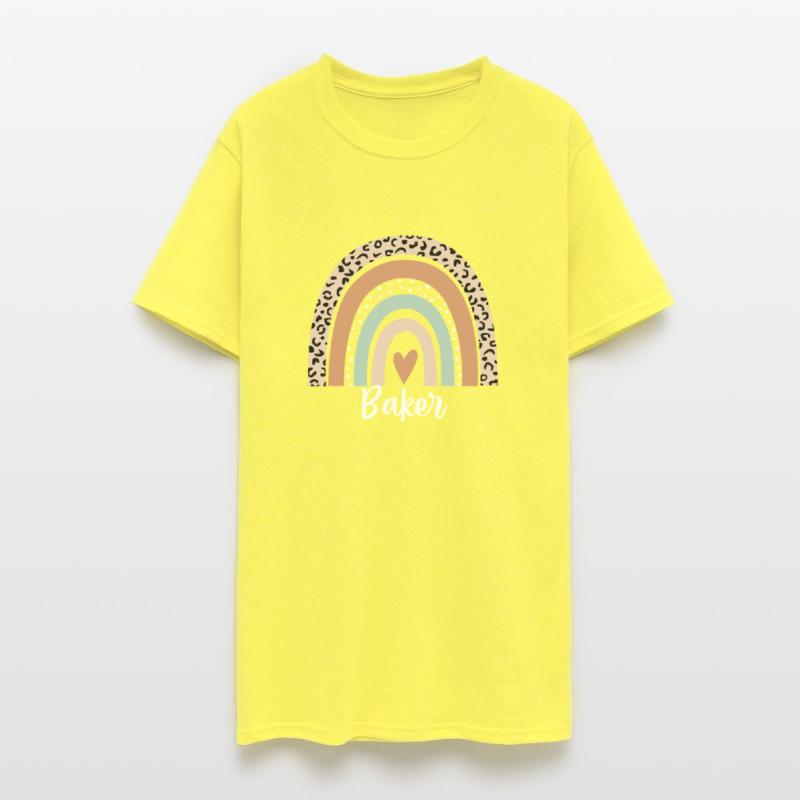 Baker Rainbow Leopard Funny Baker Appreciation