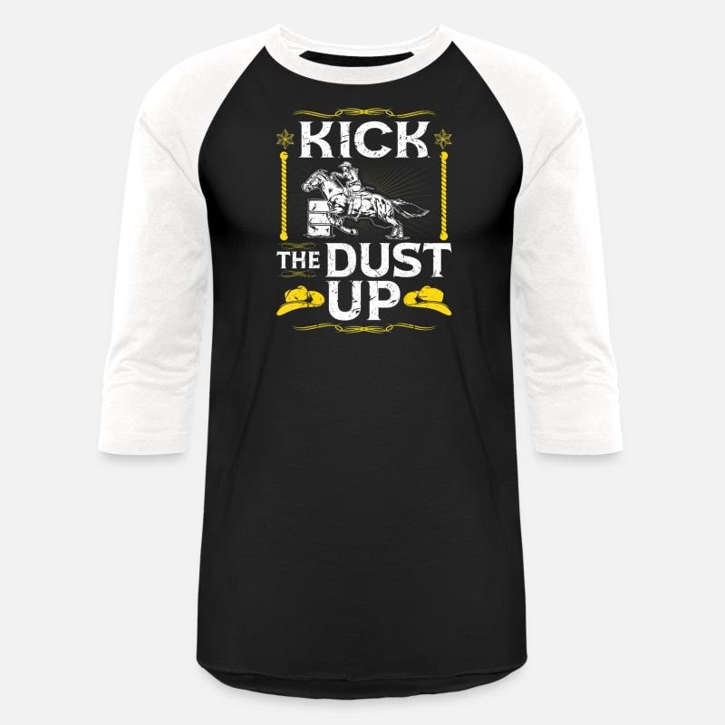 Barrel Racing Kick The Dust Up Rodeo Cowgirl Barr