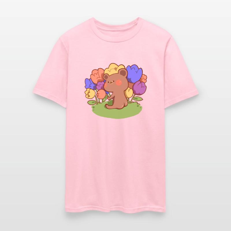 Bear Butt With Tulips