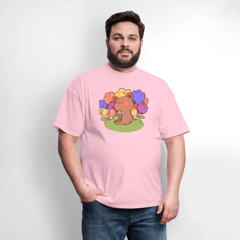 Bear Butt With Tulips