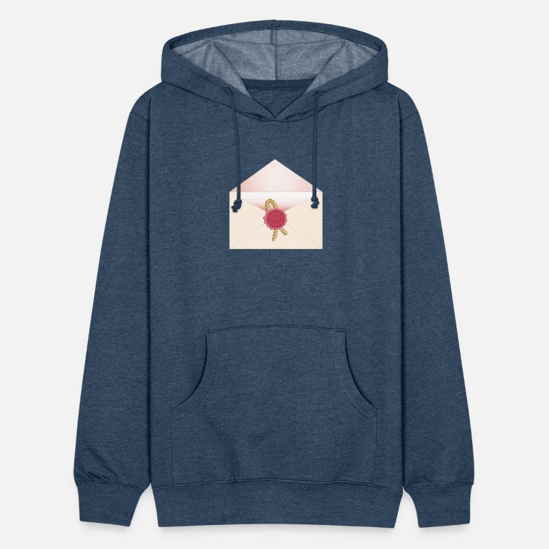 beautiful envelope with an elegant seal