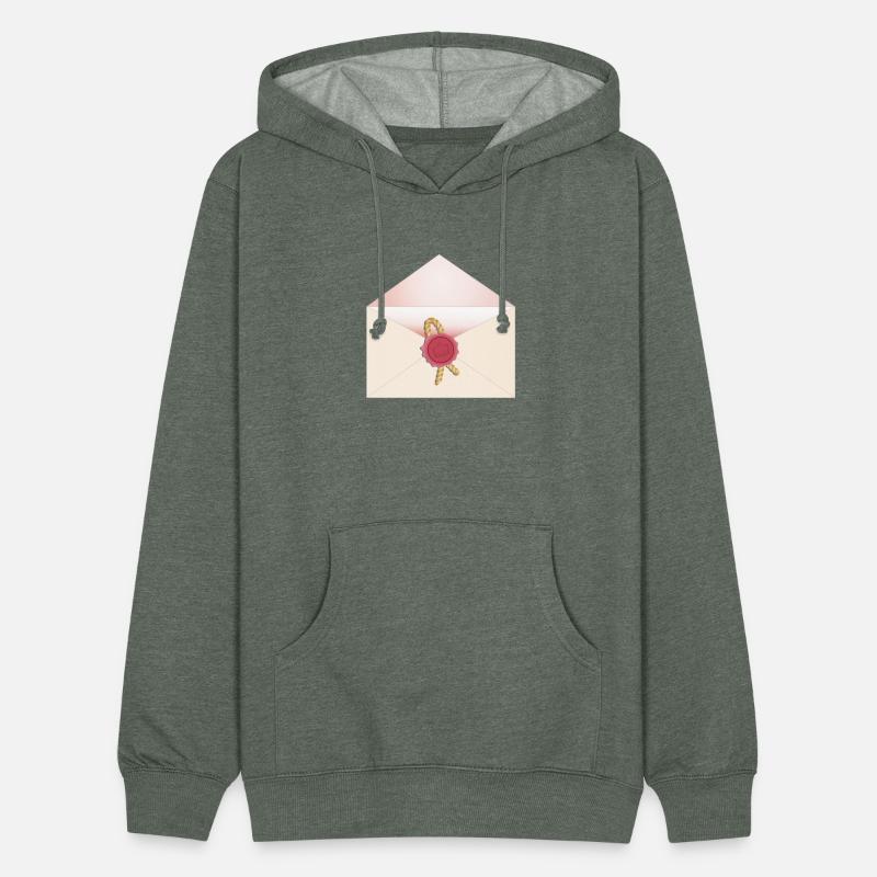 beautiful envelope with an elegant seal