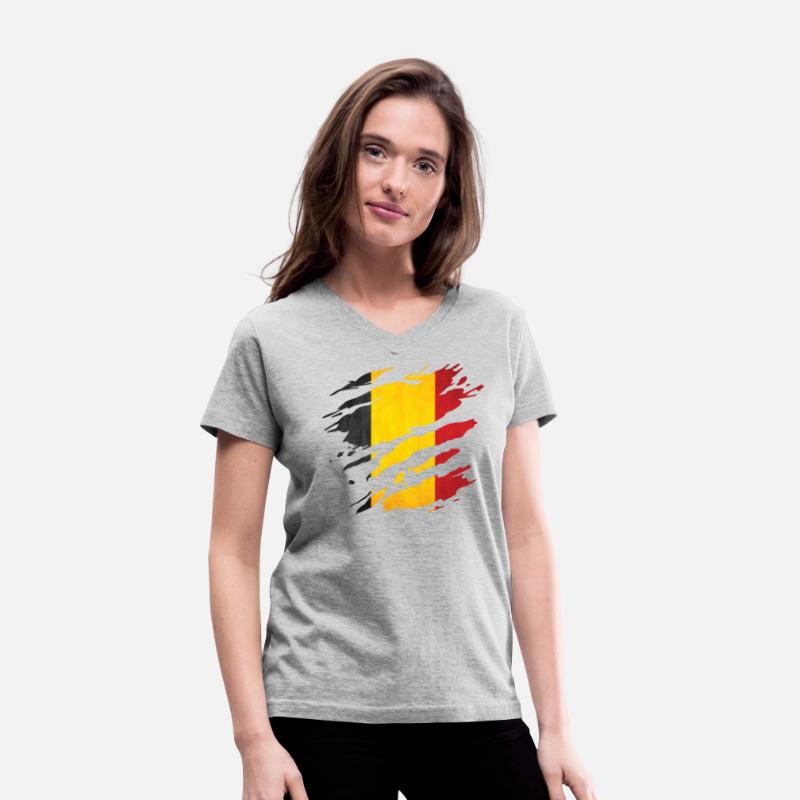 Belgium - national flag, scratches, cracks