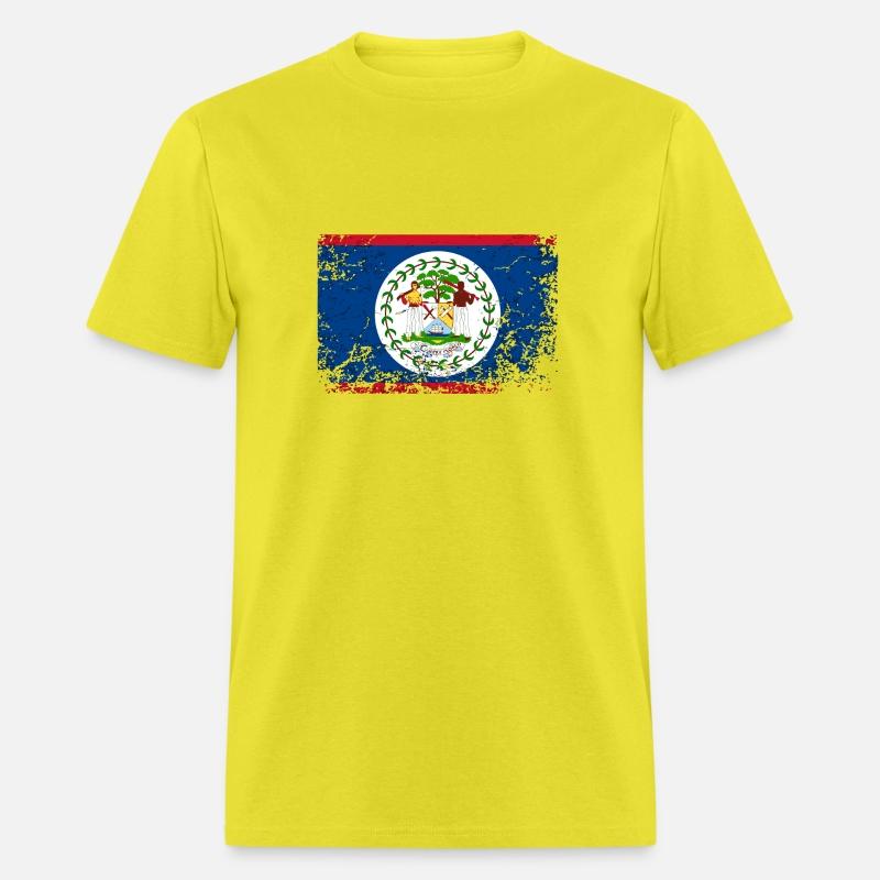 Belize National Flag Vintage
