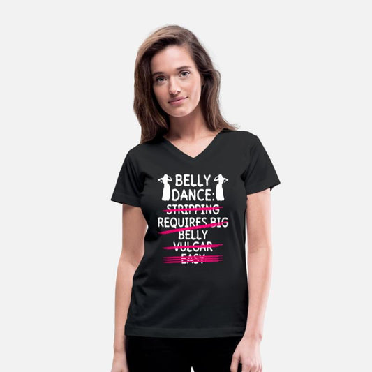 Belly Dance: Stripping Requires Big Belly Vulgar