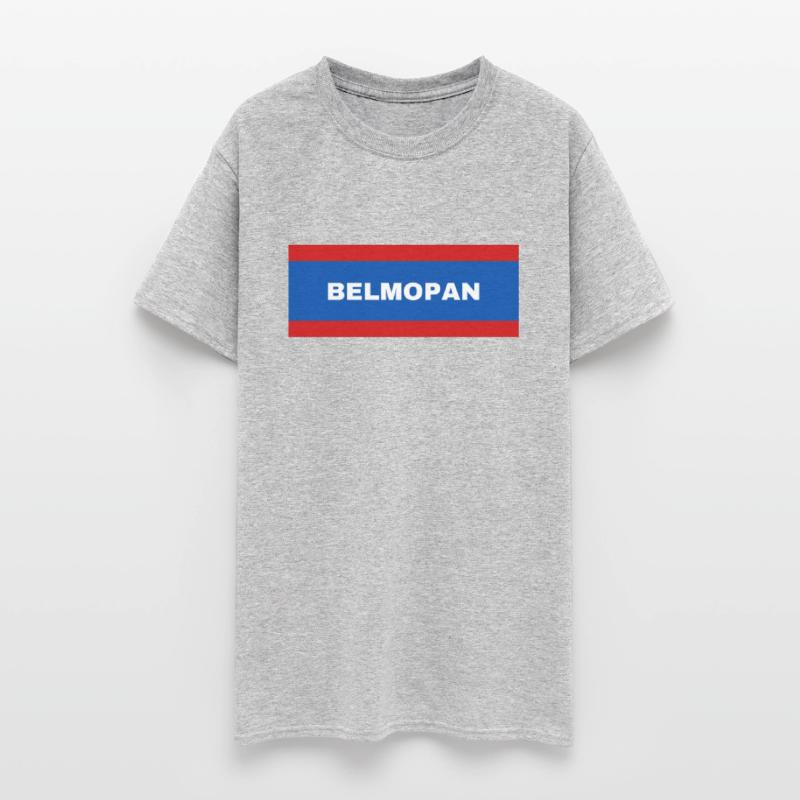 Belmopan City in Belize Flag Colors