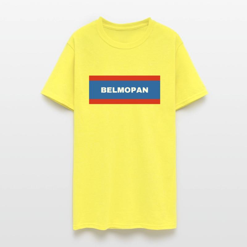 Belmopan City in Belize Flag Colors