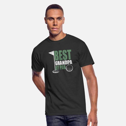 Best Grandpa By Par Father's Day Distressed