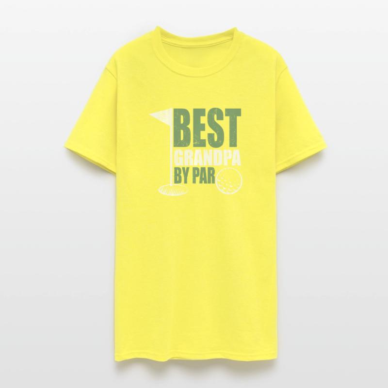 Best Grandpa By Par Father's Day Distressed