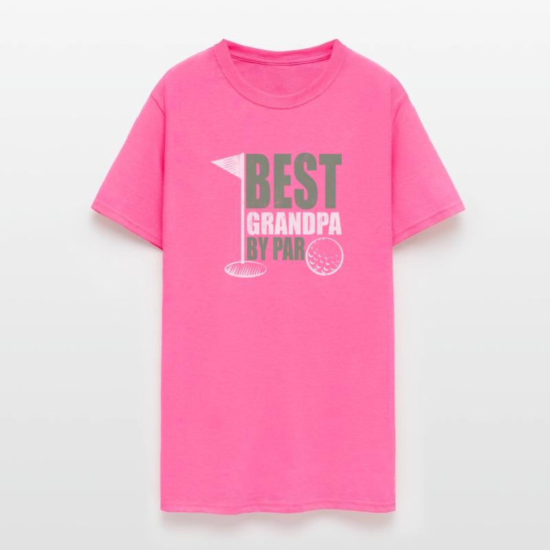 Best Grandpa By Par Father's Day Distressed