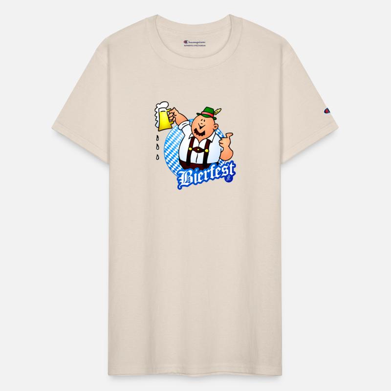 Bierfest II Hans in lederhosen with a mug of beer.