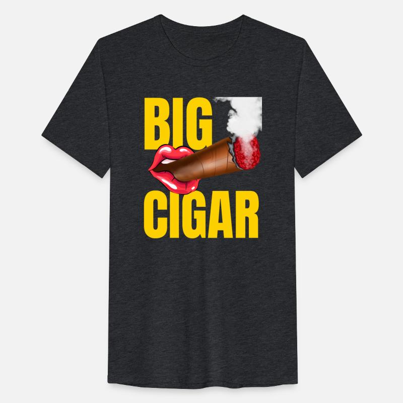 Big cigar, Big time for cigar smoking.