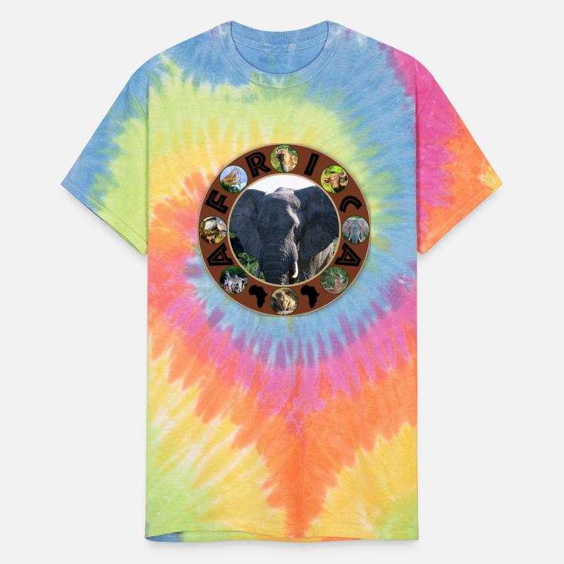 big ears elephant africa circle