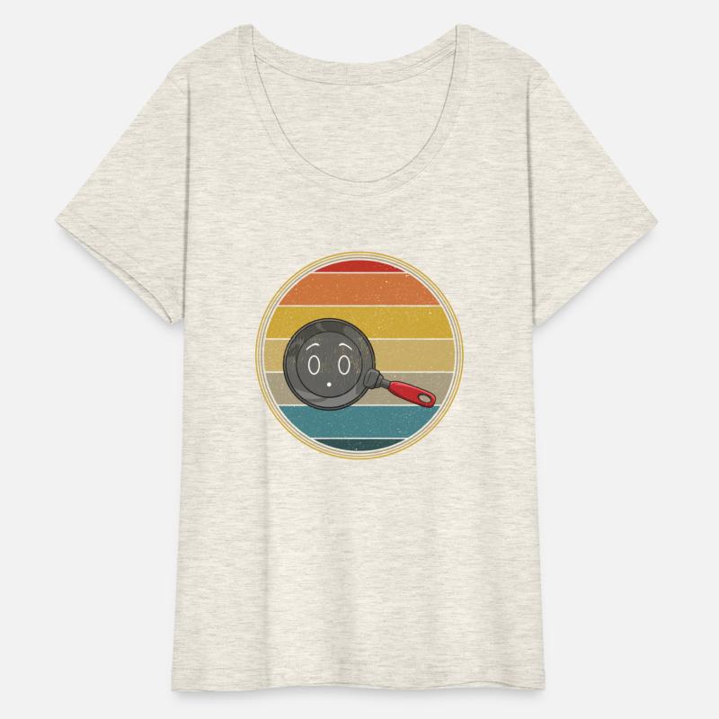 Big Eyes Frying Pan Vintage Distressed