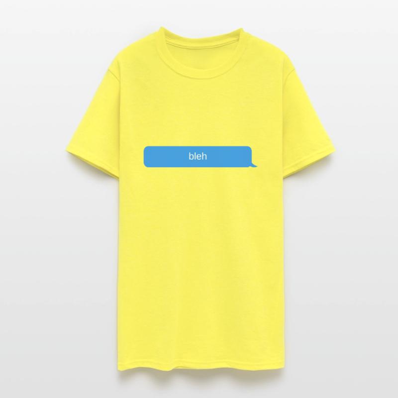 bleh, funny, Blue chat bubble, text message