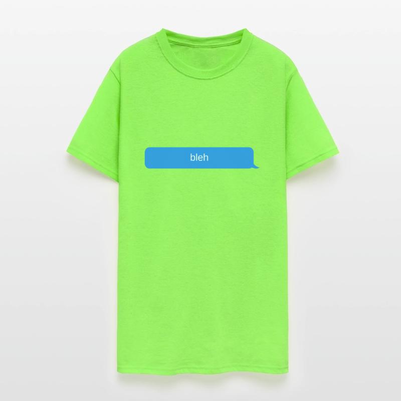 bleh, funny, Blue chat bubble, text message