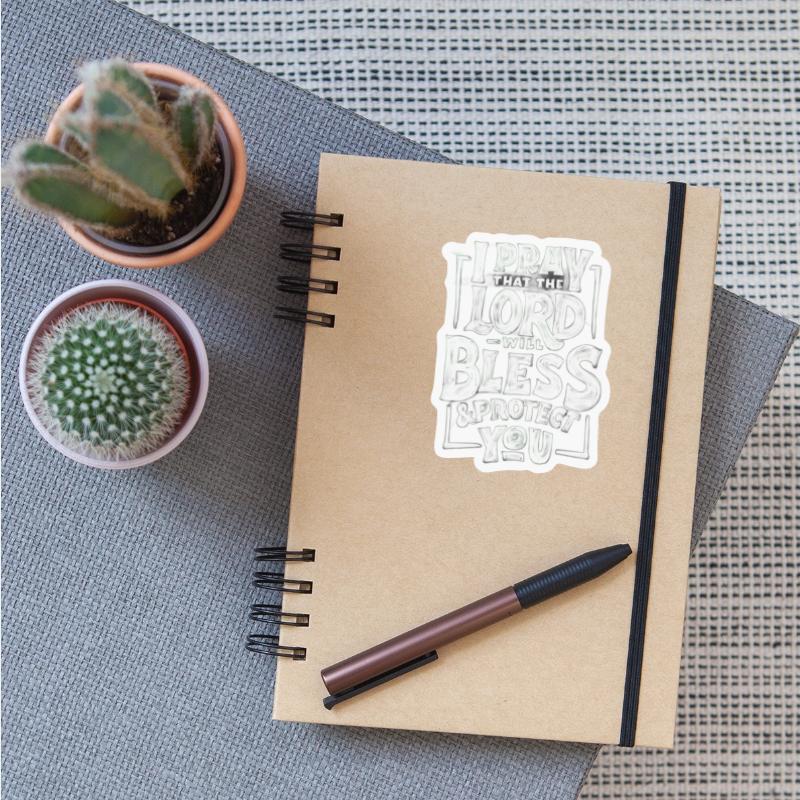 Blessed Protection Hand Lettering Design