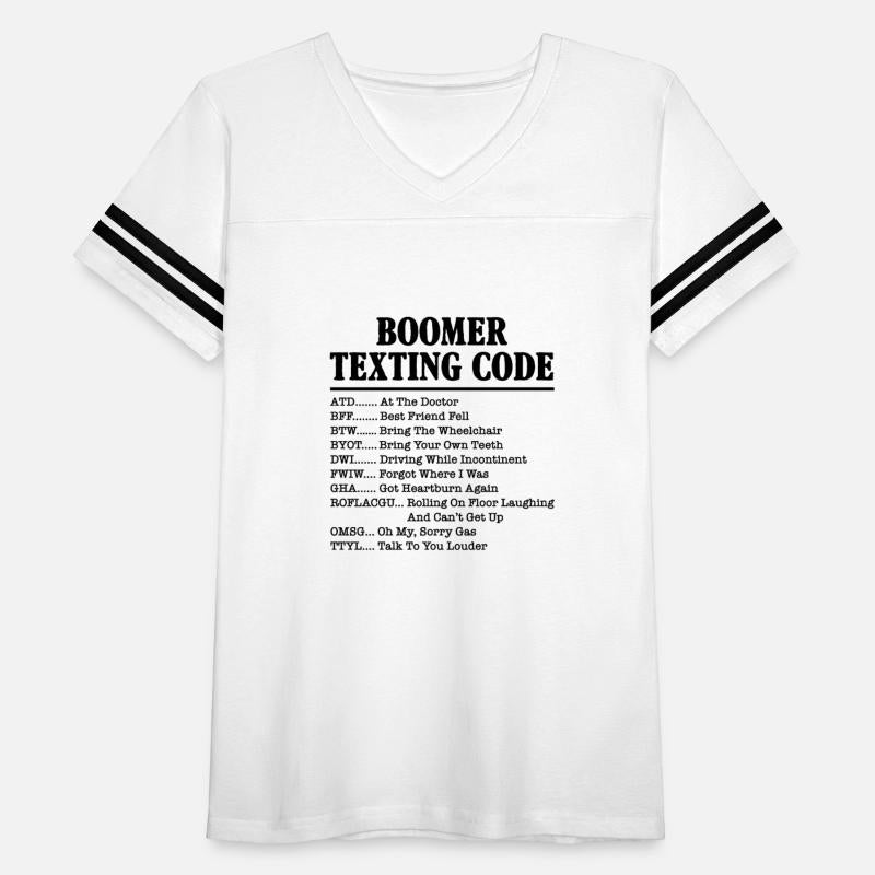 Boomer Texting Code Funny Senior Messaging Joke