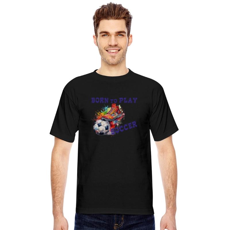 Born to play Soccer Futbol Sport Ball