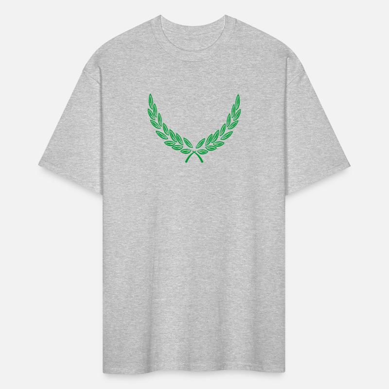 Bottom decoration laurel wreath green