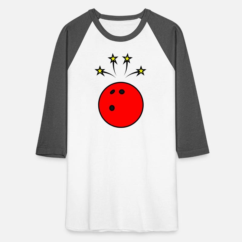 Bowling ball with stars
