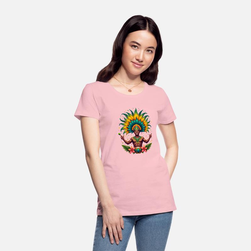 Brazil Carnival Vibrant Tee Tshirt
