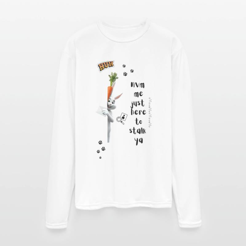 Bunny "NVM Me Just Here To Stalk Ya" Funny meme