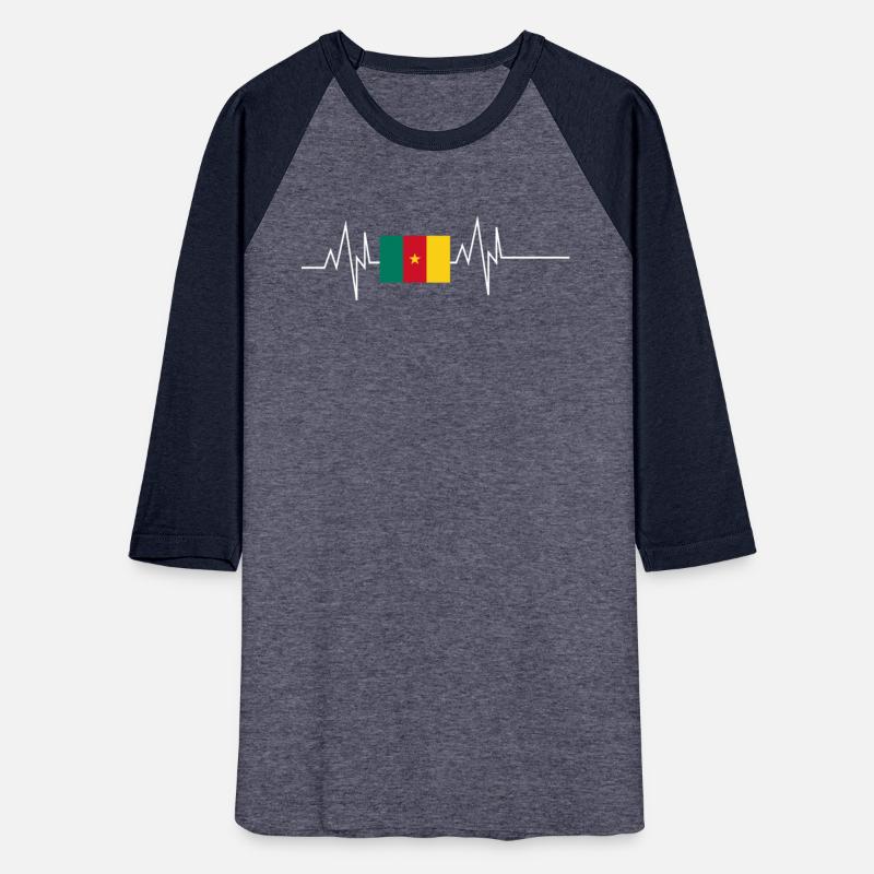 Cameroon Flag Heartbeat