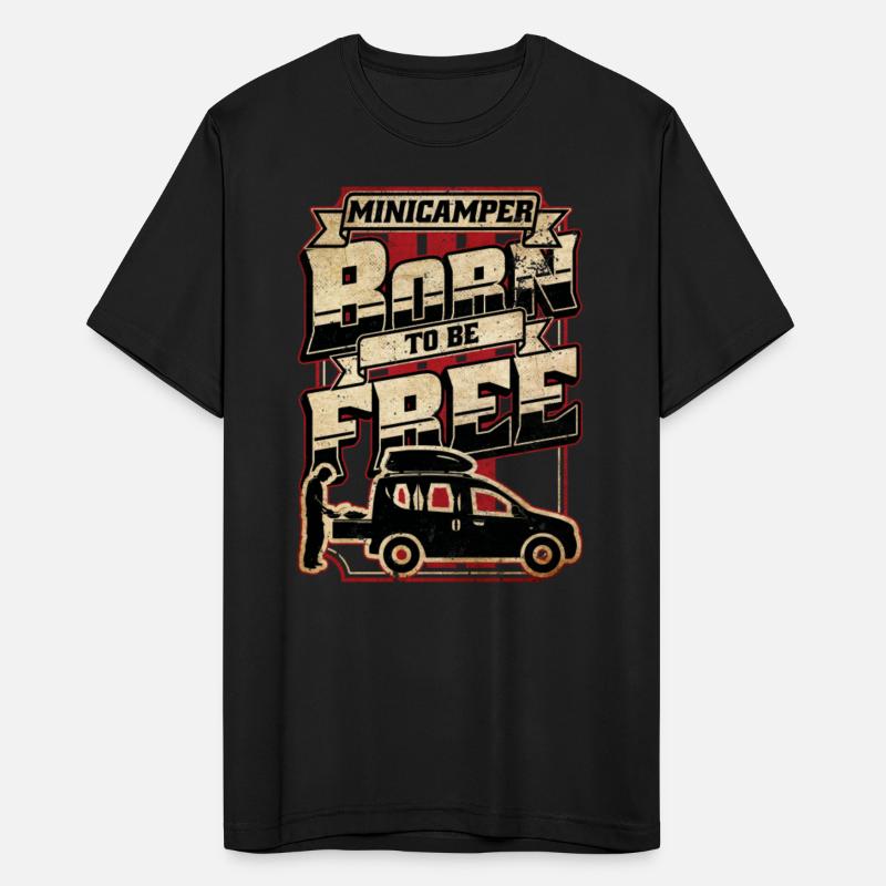 Camping-Camper Microcamper Travel-Caravan born