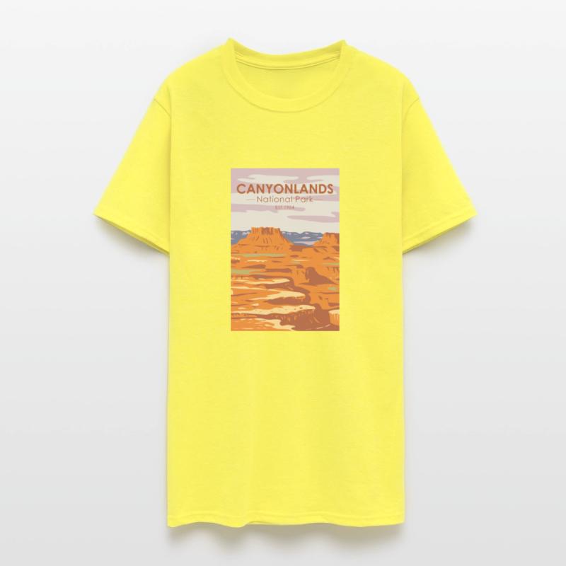 Canyonlands National Park Island In the Sky Retro