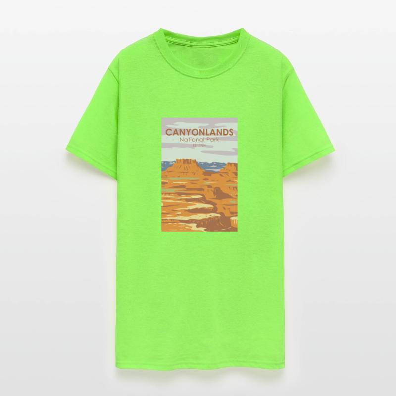 Canyonlands National Park Island In the Sky Retro