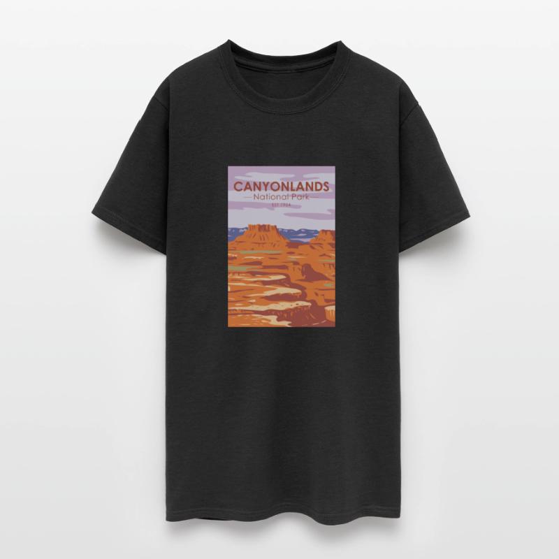 Canyonlands National Park Island In the Sky Retro