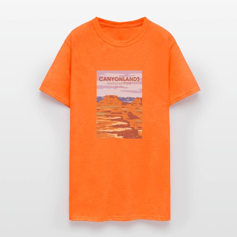 Canyonlands National Park Island In the Sky Retro