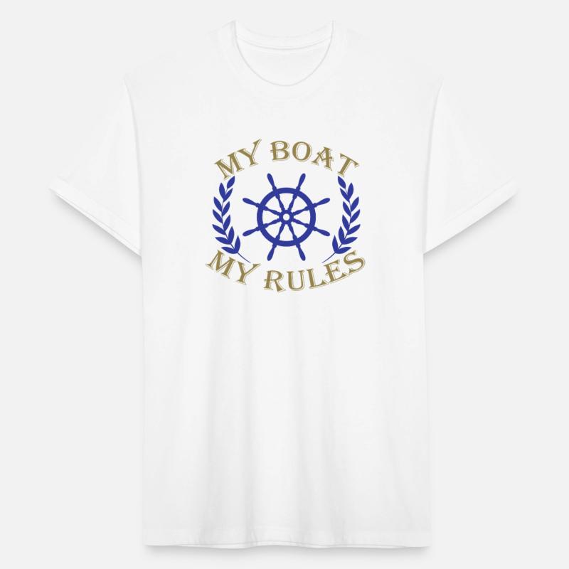 Captain boat my boat my rules motorboat