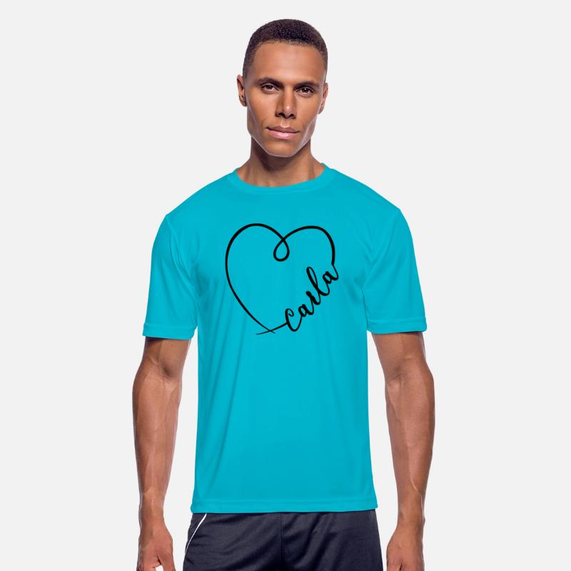 Carla Name Heart Calligraphy