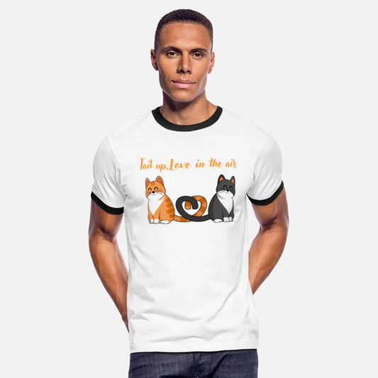 Cat lover -Tail up , love in the air