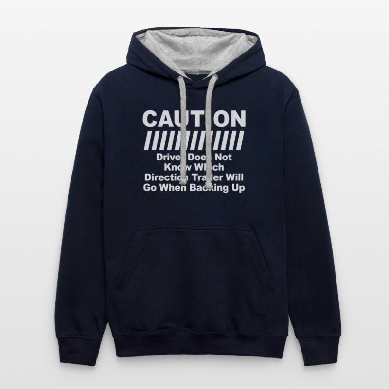 Caution Driver Does Not Know Which Direction