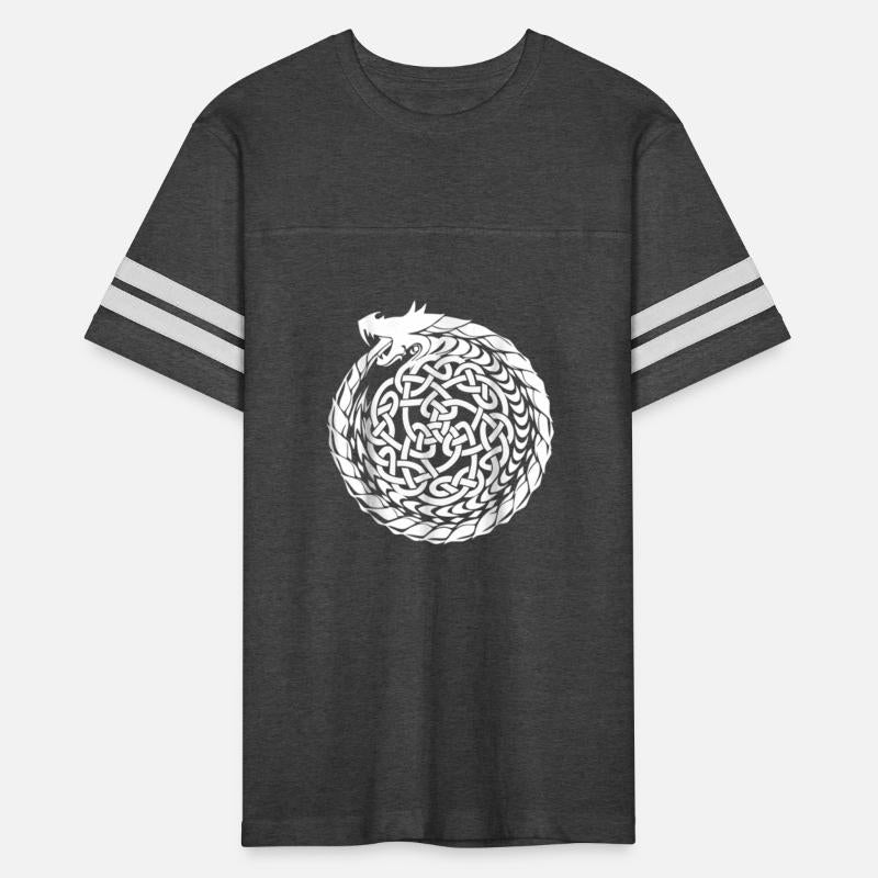 Celtic T Shirt Irish Dragon Knot Circle Ireland St