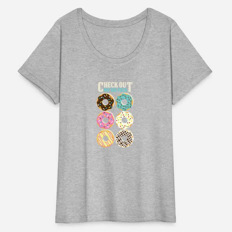 Check Out My Six-Pack Donut Tee. Funny Six Pack