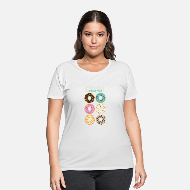 Check Out My Six-Pack Donut Tee. Funny Six Pack